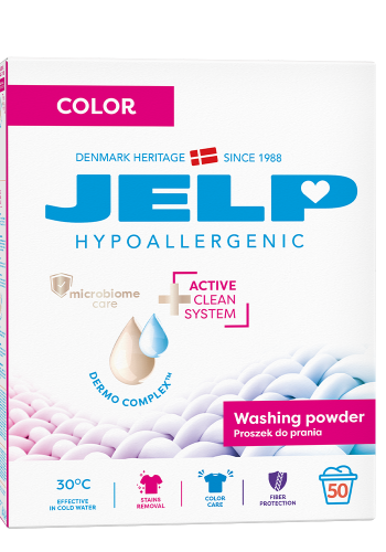 Hipoalergiczny proszek do prania do kolorów 3 kg 50 prań